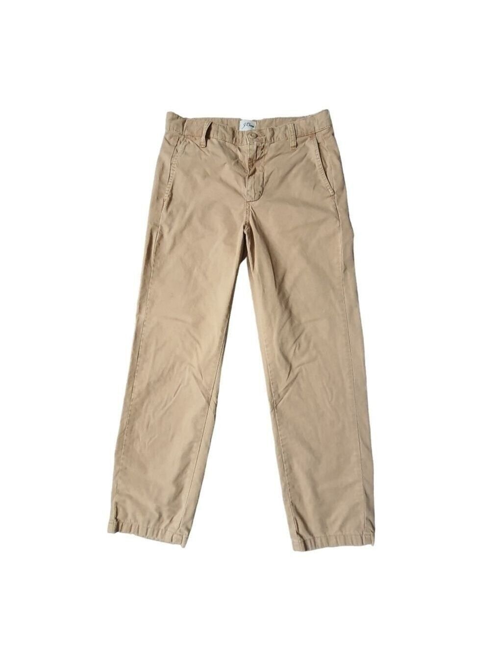 J. Crew Slouchy Boyfriend Chino Pants, #AV253, Casual, Tan, Size 25